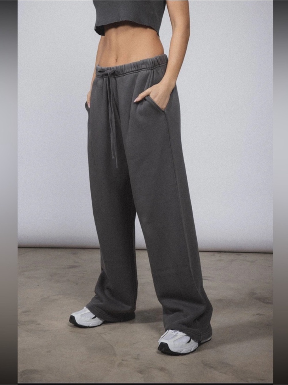 Elwood Core Straight Leg Sweatpants, Vintage Grey